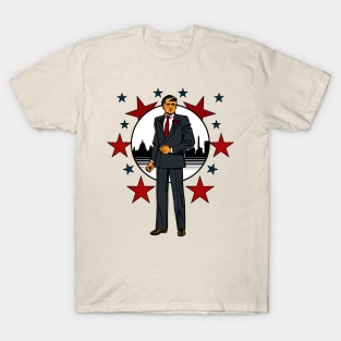 Controversial 80's Businessman T-Shirt